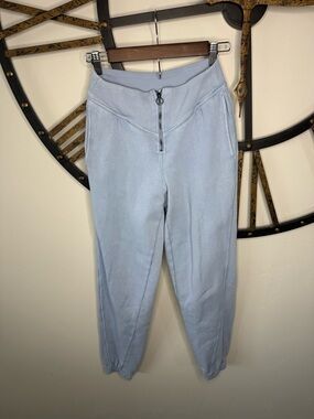 aerie Pale Blue Plush Fleece Hoodie